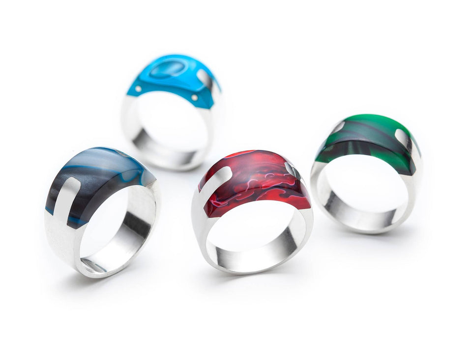 Modèle bague rainures