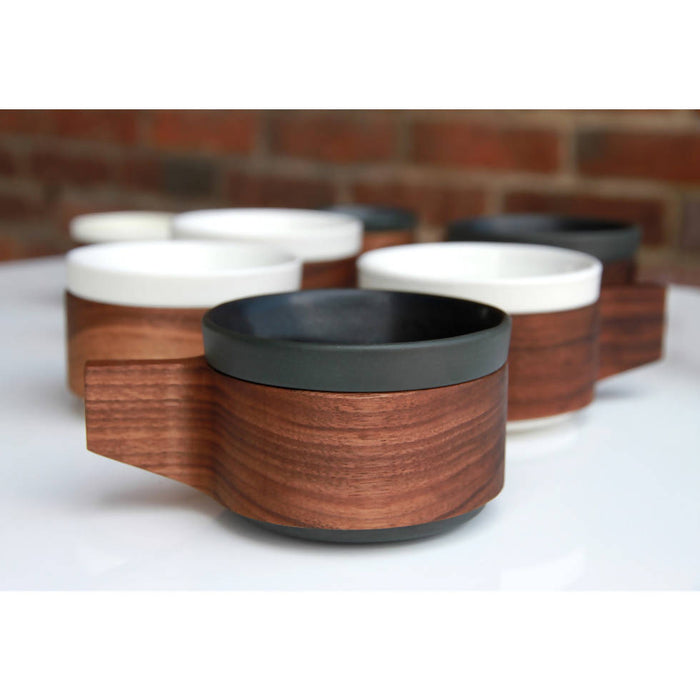 Tasse à café cappuccino en bois bu