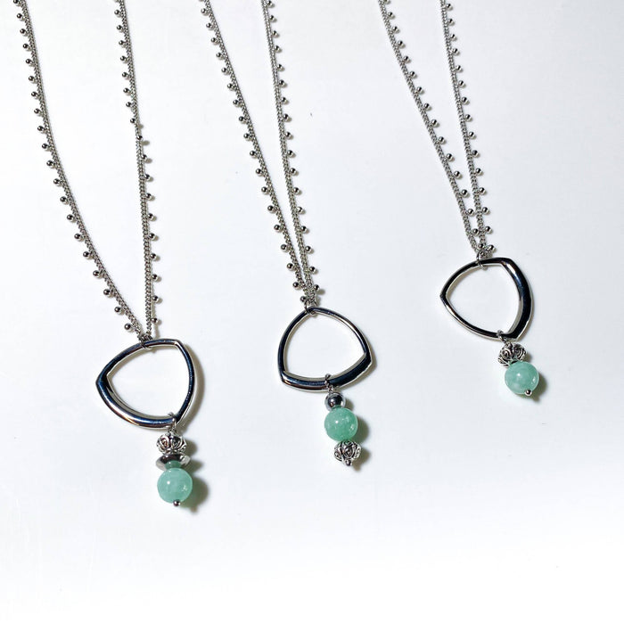 Sautoir « jade »