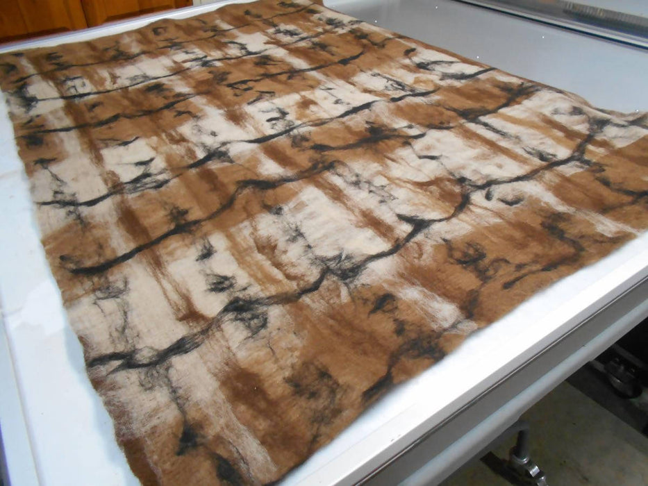 Jeté / couverture écologique naturelle et hypoallergénique : 100% alpaga